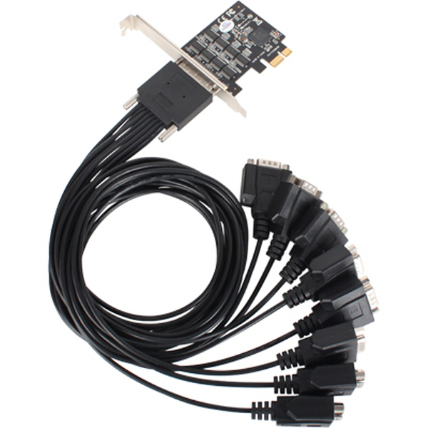 NETmate I-530 8포트 PCI Express 시리얼카드(EXAR)