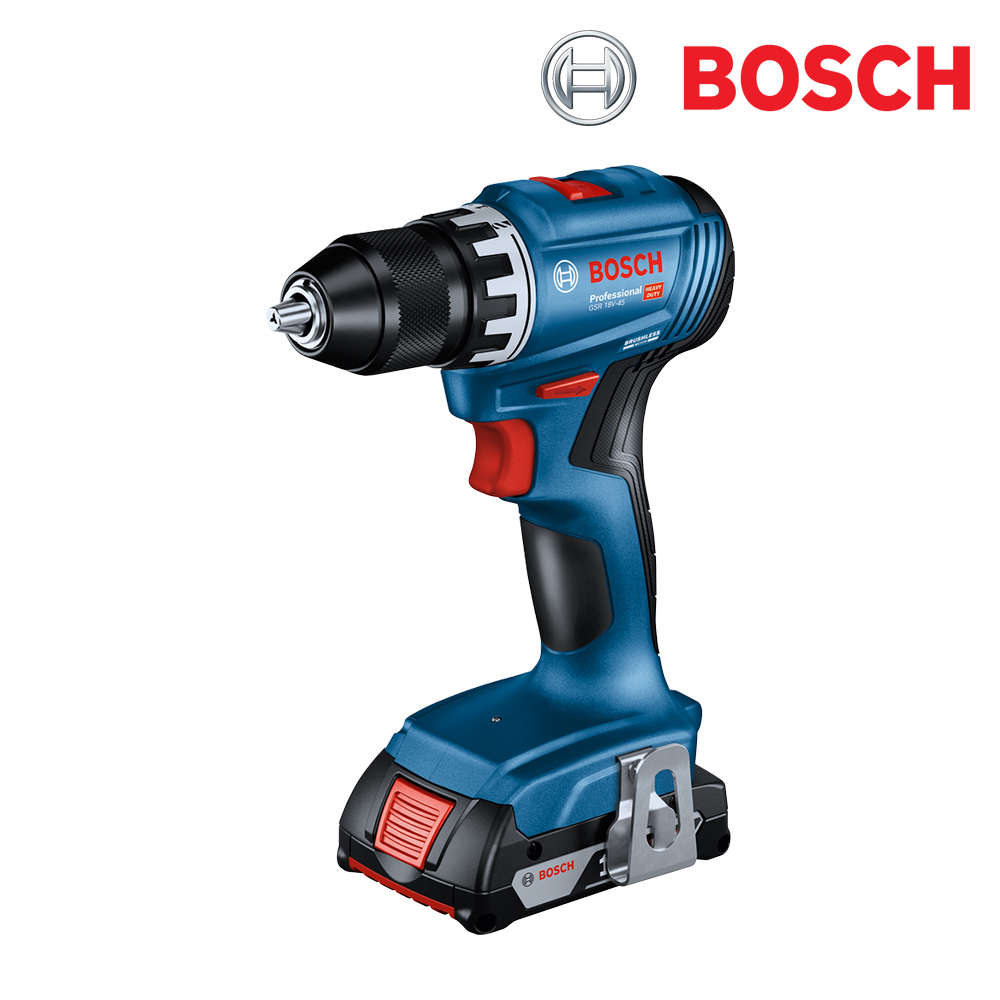 보쉬 GSR 18V-45 충전 드릴 드라이버 세트(06019K32B1)