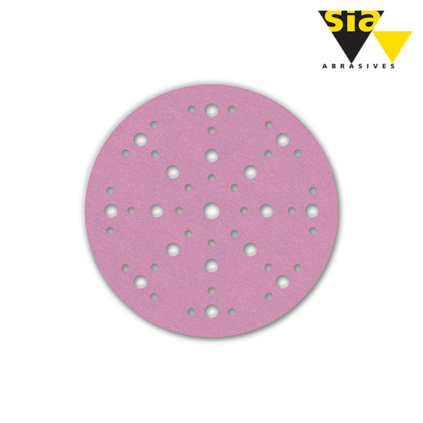 시아 1950 150mm 원형 48홀 샌딩페이퍼 600방(100개입/F03E0079TM)