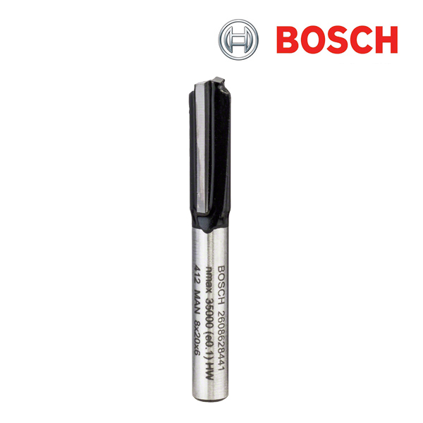 보쉬 루터 트리머 D8mm 스트레이트 비트 6mm(2608628441)