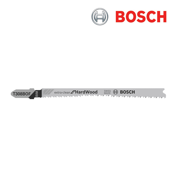 보쉬 T 308 BOF 목재용 바이메탈 직소날(5개입/2608636640)