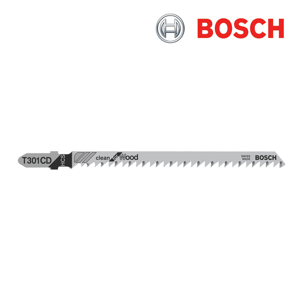 보쉬 T 301 CD 목재용 직소날(5개입/2608637590)