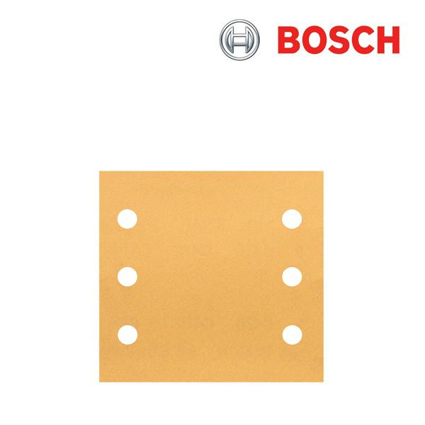 보쉬 C470 115x107mm 6구 사각샌딩페이퍼 240방(10개입/2608607460)