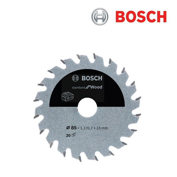 보쉬 85mm 20T Standard 목재용 충전 원형톱날(1개입/2608837666)