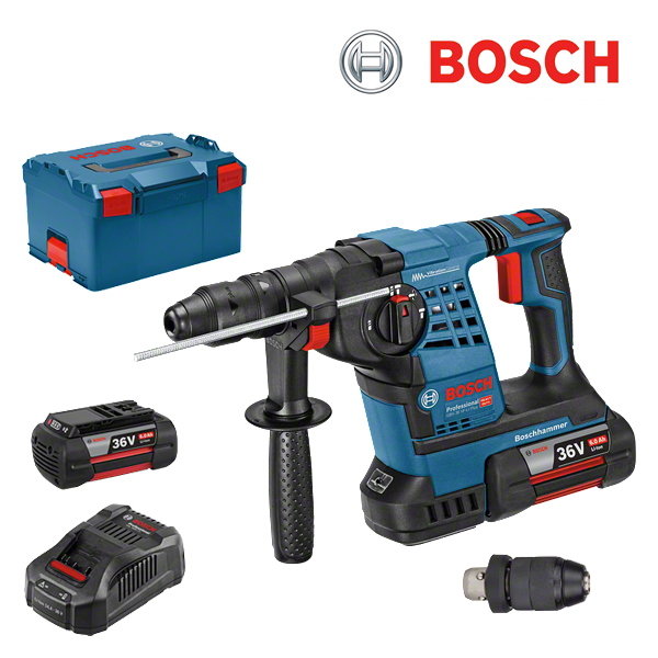 보쉬 GBH 36VF-Li Plus 충전 해머드릴 세트(06119070B5)