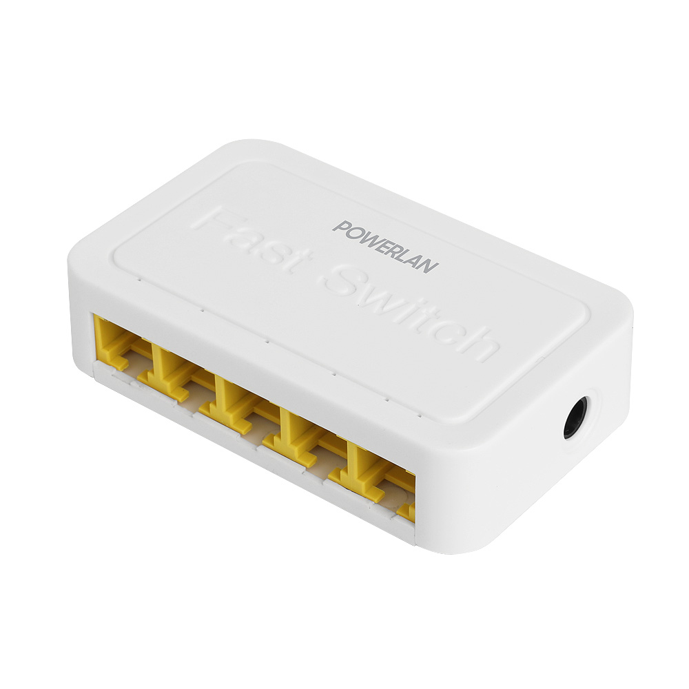 파워랜 5PORT 10/100 스위칭 허브 PL-SH005