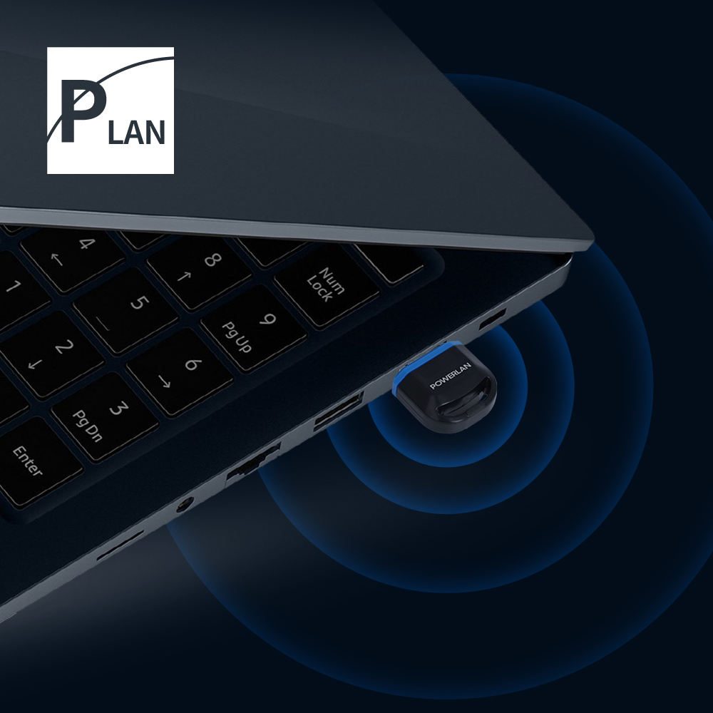 파워랜 블루투스 v5.3 동글이 수신기 PL-BTD53