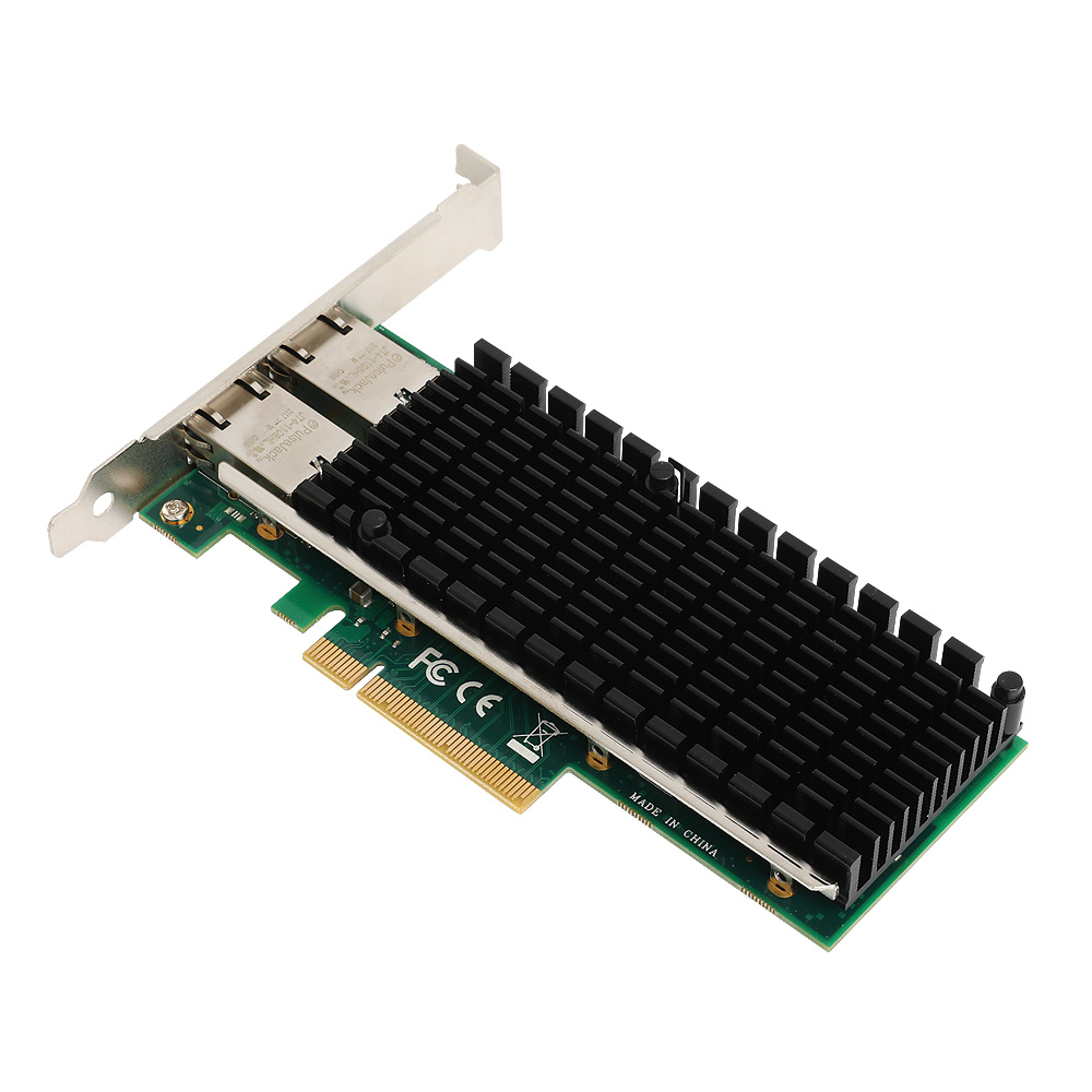 파워랜 유선 2포트 10G 기가 랜카드 PCI Express 인텔칩셋 PL-X540T2-10G2