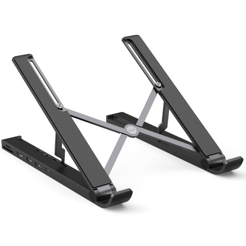 유그린 노트북 맥북 도킹스테이션 거치대 4K HDMI USB 허브 카드리더 U-80551