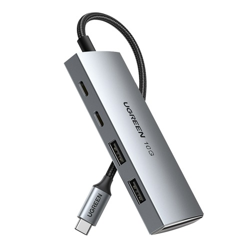 유그린 4in1 USB3.2 Gen2 10Gbps C타입 초고속 멀티허브 U-30758
