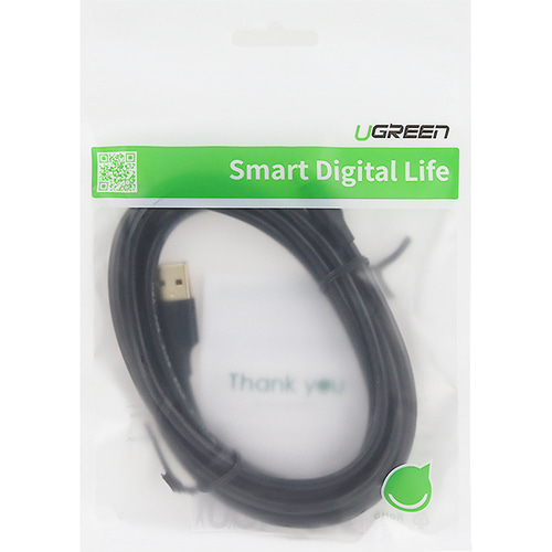 유그린 USB 2.0 미니5핀 외장하드 케이블 2m U-30472
