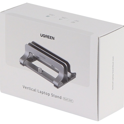 유그린 맥북 노트북 알루미늄 수직 스탠드 듀얼슬롯 클램쉘 모드 U-60643