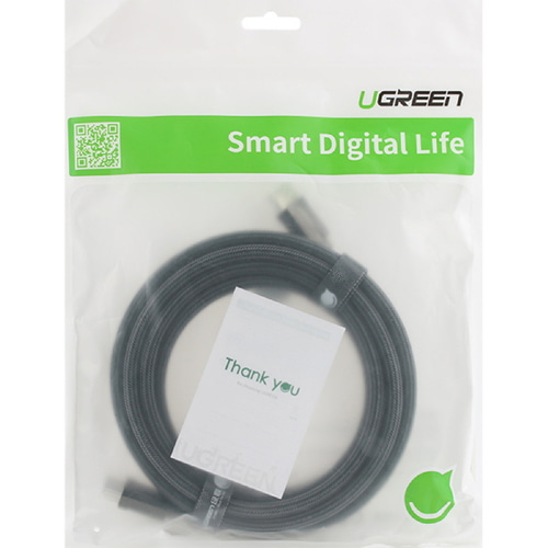 유그린 HDMI2.1 8K 패브릭 케이블 3m U-80602