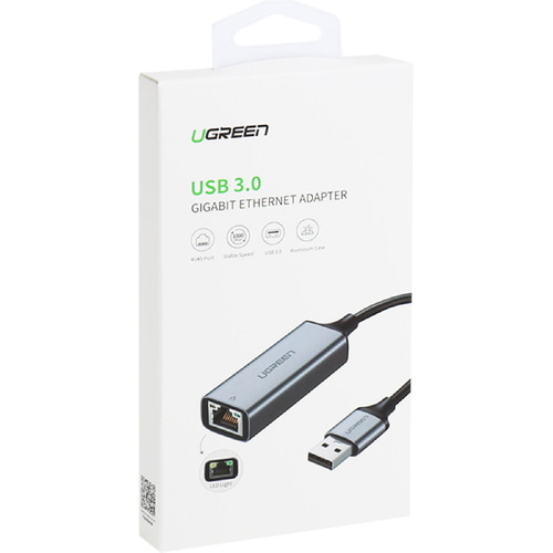 유그린 USB 3.0 기가 랜포트 이더넷 어댑터 U-50922