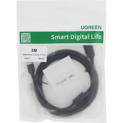 유그린 USB 2.0 연장선 3m U-10317