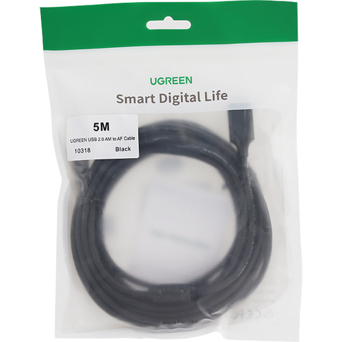 유그린 USB 2.0 연장선 5m U-10318