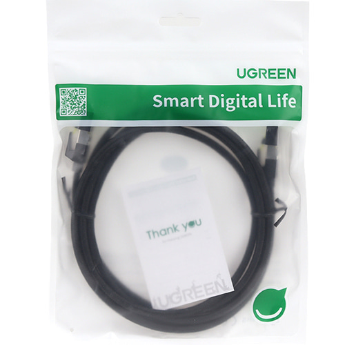 유그린 CAT7 SSTP 패브릭 랜 케이블 2m U-80423