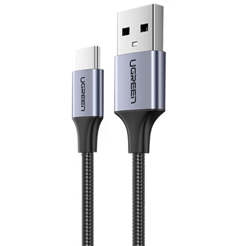 유그린 USB 2.0 A to C 타입 고속 충전 케이블 블랙 1.5m U-60127