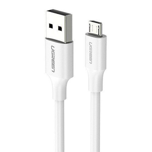 유그린 USB 2.0 마이크로 5핀 케이블 화이트 0.25m U-60139