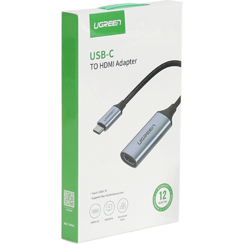 유그린 4K 60Hz USB C to HDMI 컨버터 U-70444