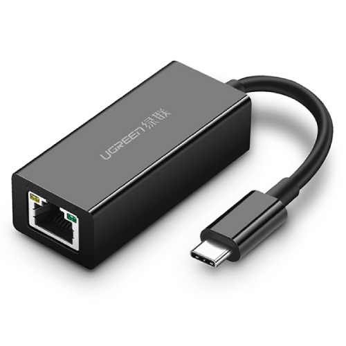 유그린 USB Type C to LAN 기가 이더넷 랜포트 랜선 젠더 U-50307