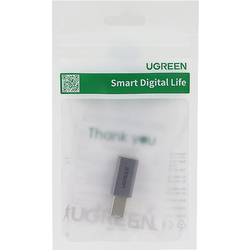 유그린 USB 2.0 TYPE-C to B 변환 젠더 U-20120