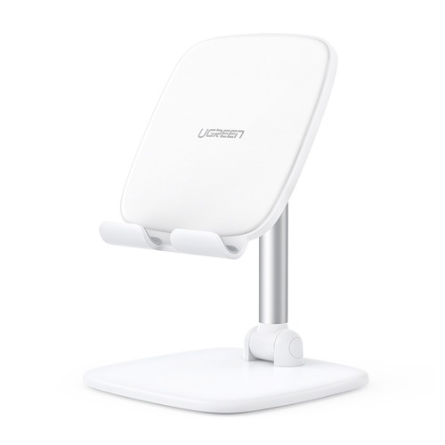 유그린 아이패드 태블릿 거치대 휴대용 이중폴딩 접이식 화이트 U-80196