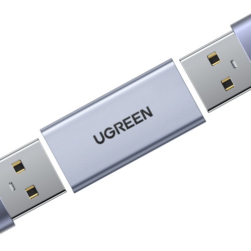 유그린 USB 3.0 A타입 암암 알루미늄 연장 젠더 U-20119