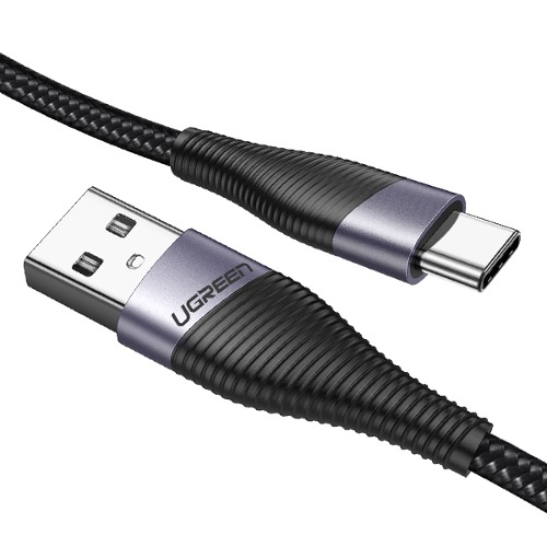 유그린 USB 2.0 A to C타입 패브릭 케이블 0.5m U-60204