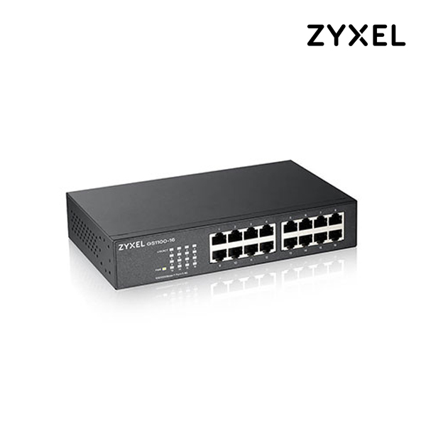 자이젤 GS1100-16 16포트 기가비트 랙마운트 스위칭허브