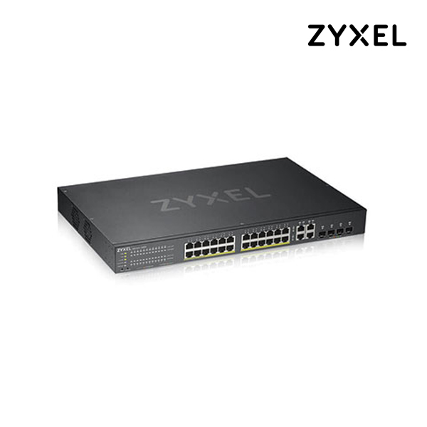 자이젤 GS1920-24HP 24포트+4UTP,SFP 기가비트 PoE+ 스마트 스위칭허브