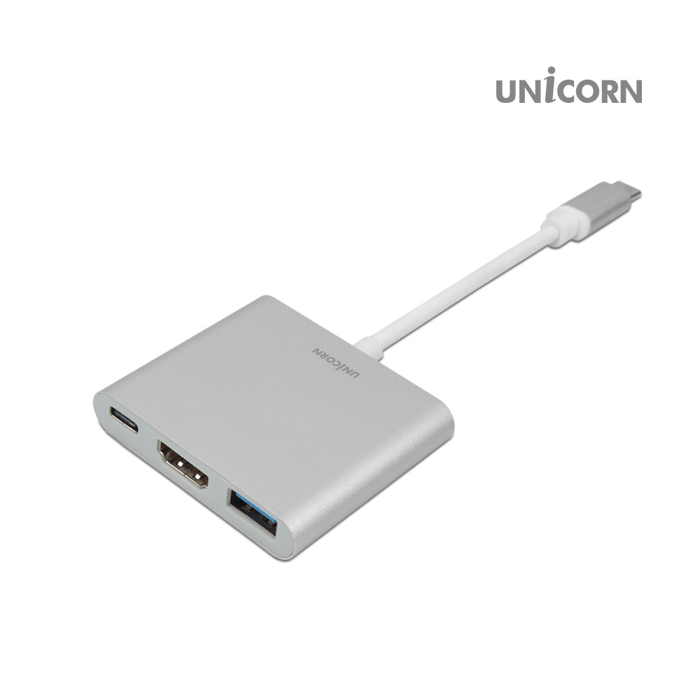 유니콘 TH-700HDMI4K C타입 to HDMI USB3.0 멀티컨버터 HDMI 4K