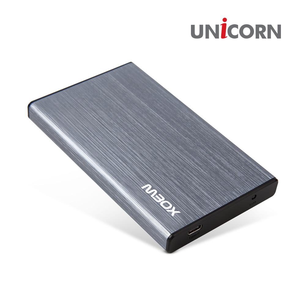 유니콘 HC-7000C C타입 2.5인치 USB3.1알루미늄 외장하드케이스