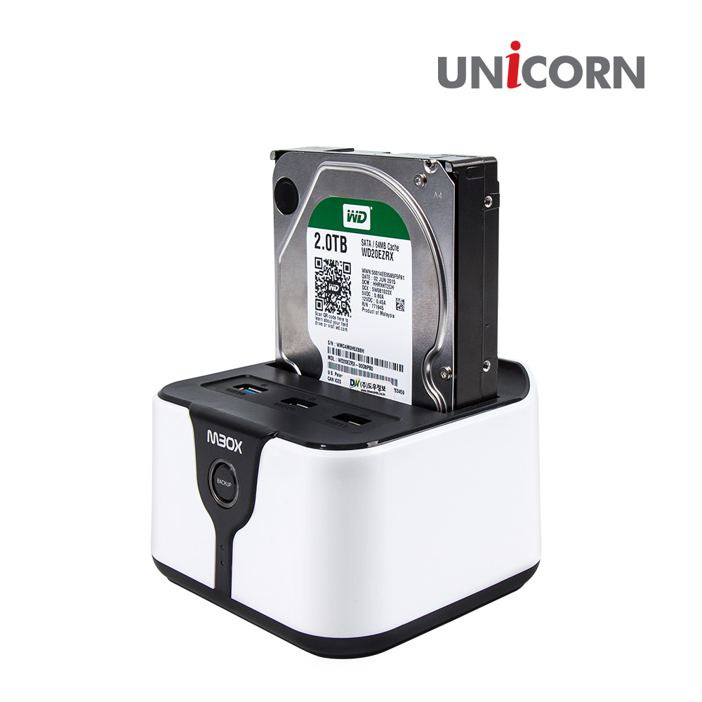유니콘 DS-8000M USB3.0 외장형 하드 도킹스테이션