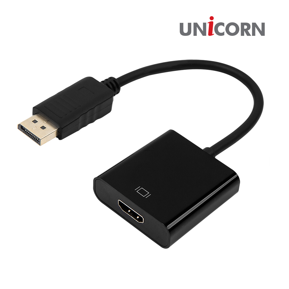유니콘 DC-200HDMI DP to HDMI 컨버터 케이블