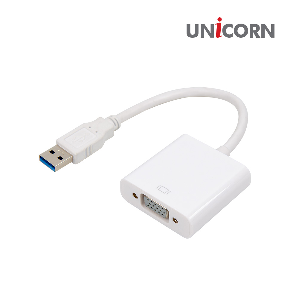유니콘 CV-100 USB To VGA 변환컨버터장비