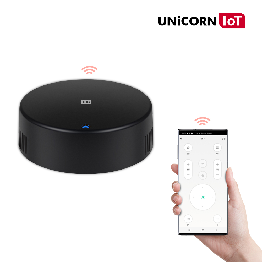 유니콘 IoT 스마트 만능리모컨 WIFI 원격제어 통합리모컨 앱연동 TS-R4