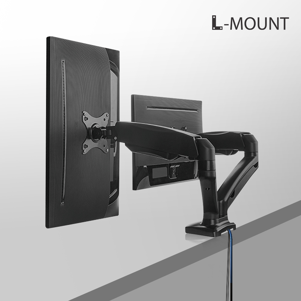 APL-24U3 데스크형 클램프 홀타입 겸용 스프링 암