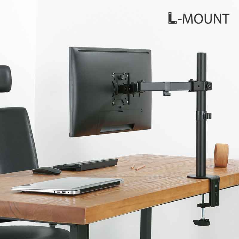 APL-C012 데스크형 클램프 홀타입 겸용 관절형 암