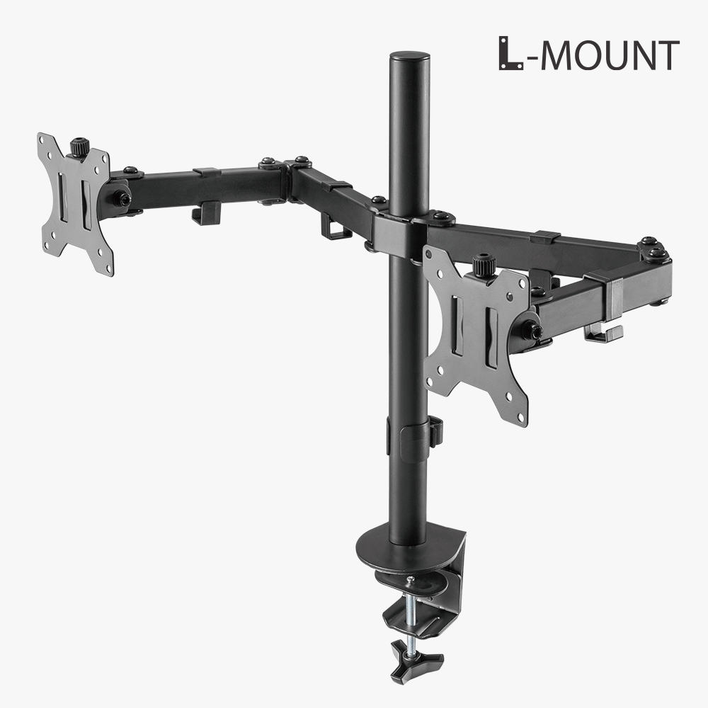 APL-C024 데스크형 클램프 홀타입 겸용 관절형 암