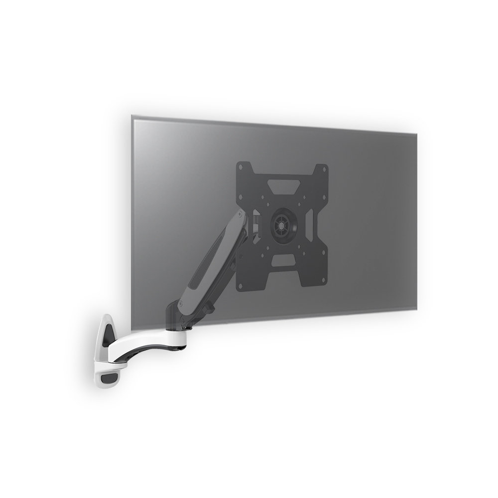 APL-GST22 벽걸이 상하좌우 각도형 가스 스프링 모니터암