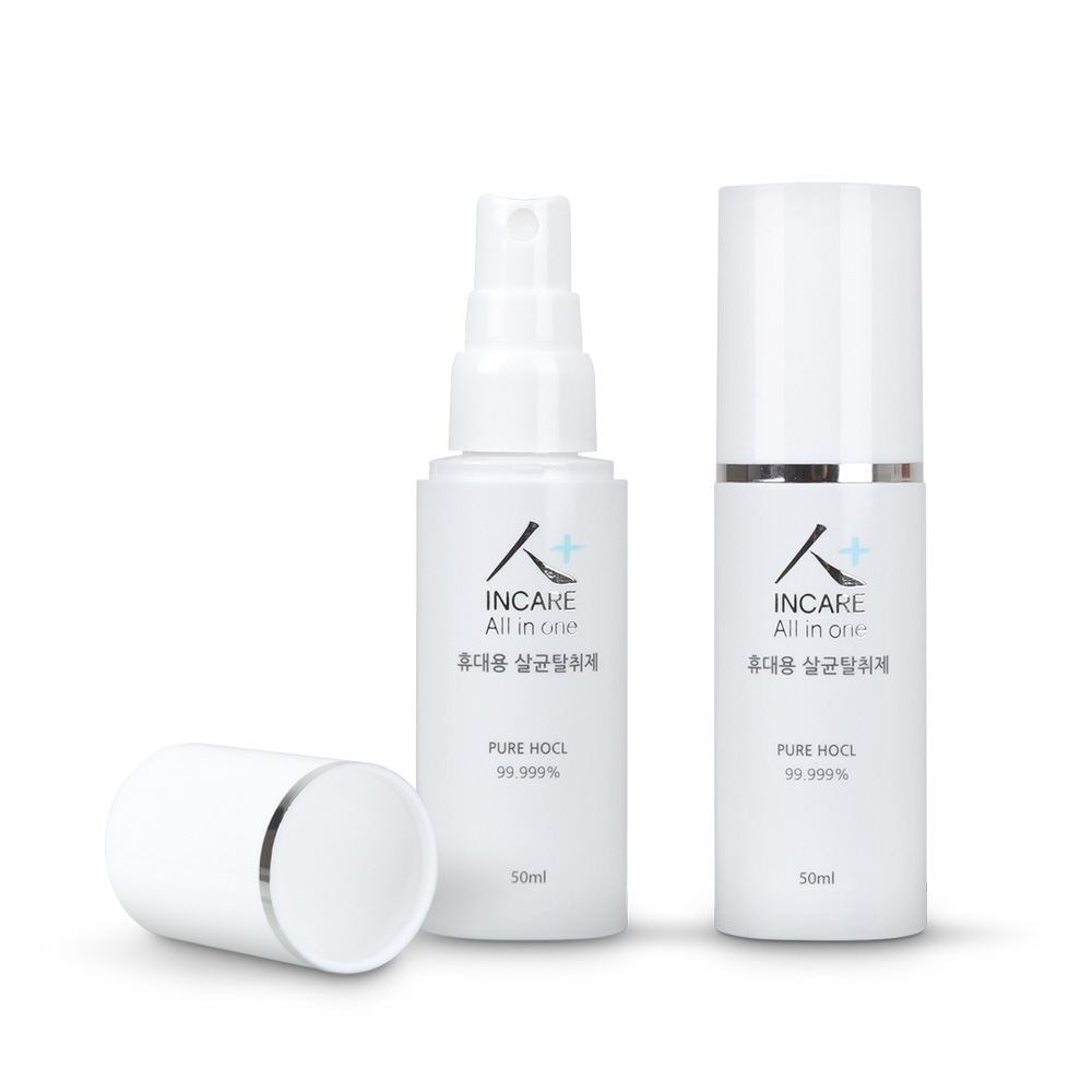 인케어 올인원 살균 소독 스프레이 휴대용 50ml