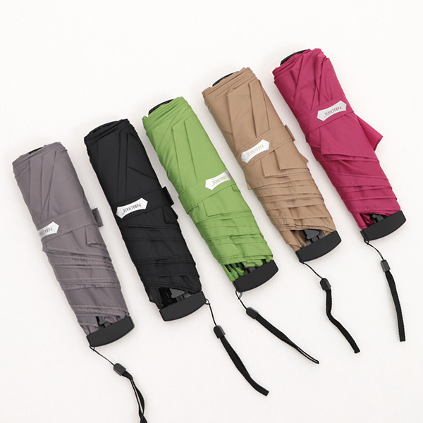 파라체이스 초경량 3단 우산 비비드플랫 슬림 사각 3226 그레이