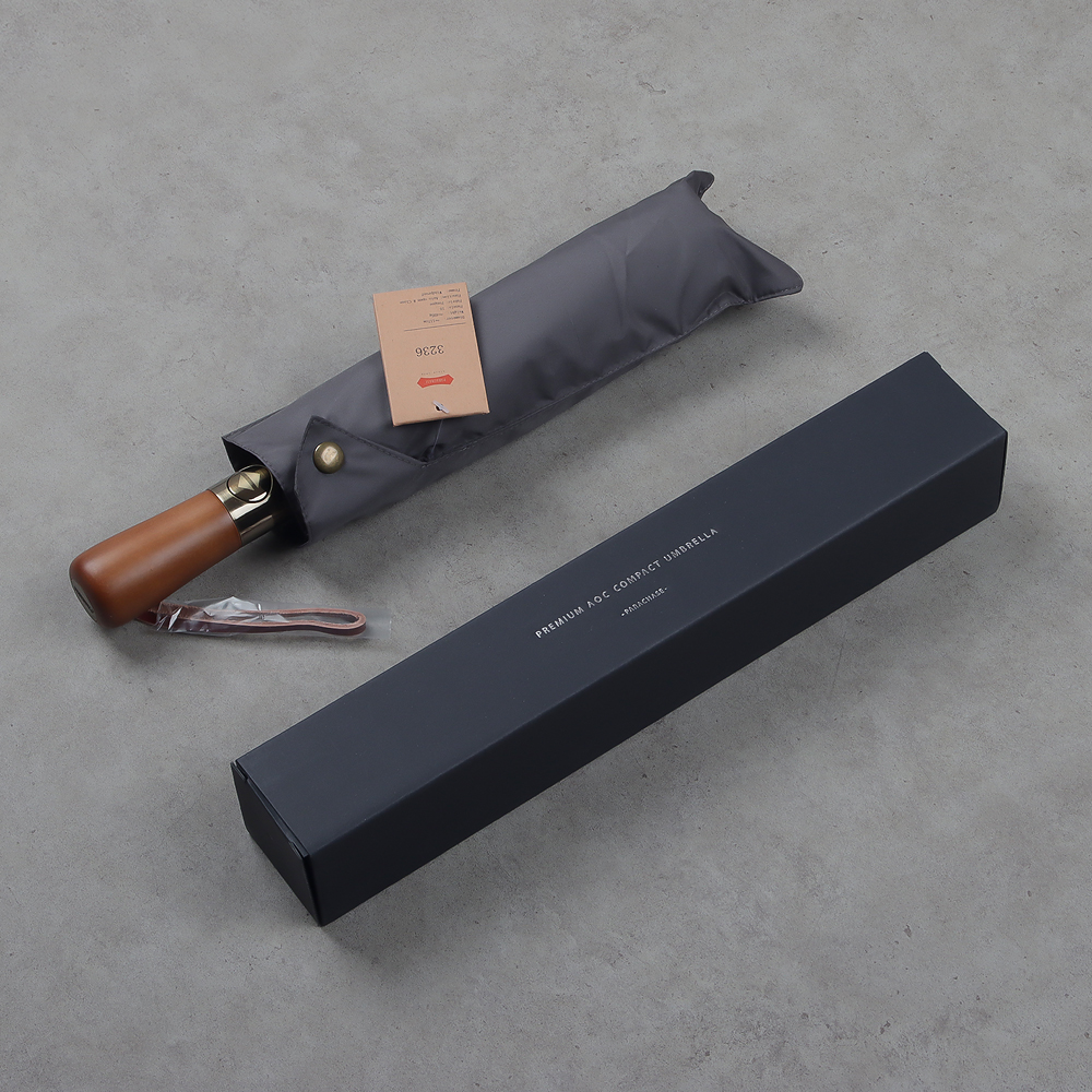 파라체이스 3단 완전 자동 우산 대형 112cm 방풍원단 3236 그레이