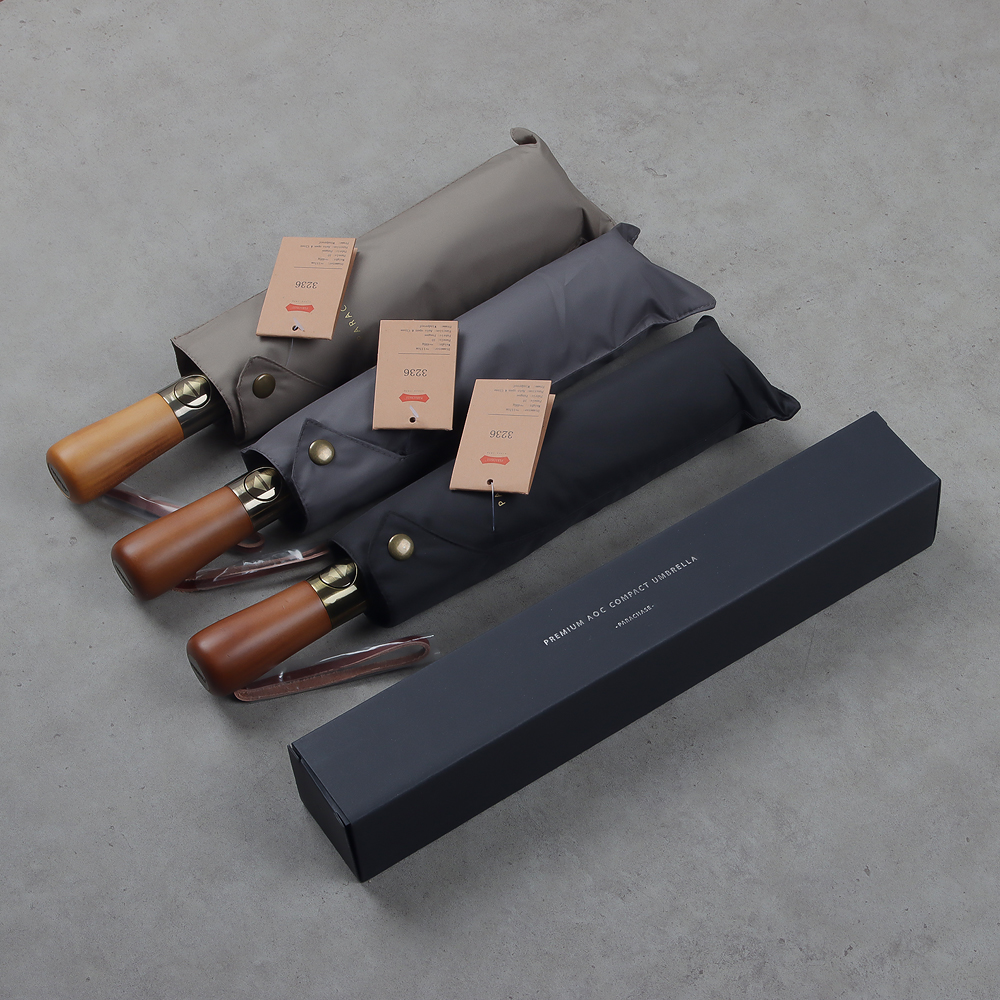 파라체이스 3단 완전 자동 우산 대형 112cm 방풍원단 3236 블랙