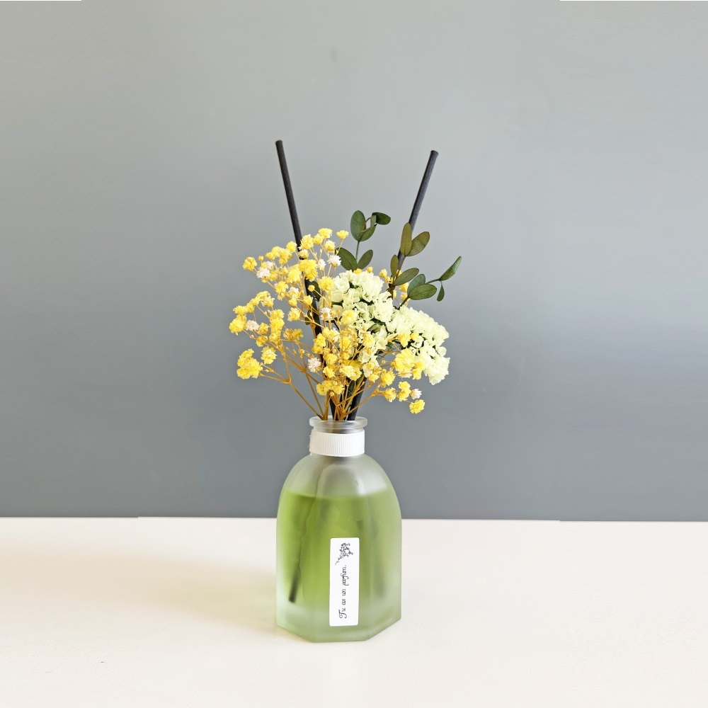 나모라 과일향 디퓨저 호텔디퓨저 프리저브드 노란색 안개꽃 엘레나 100ml