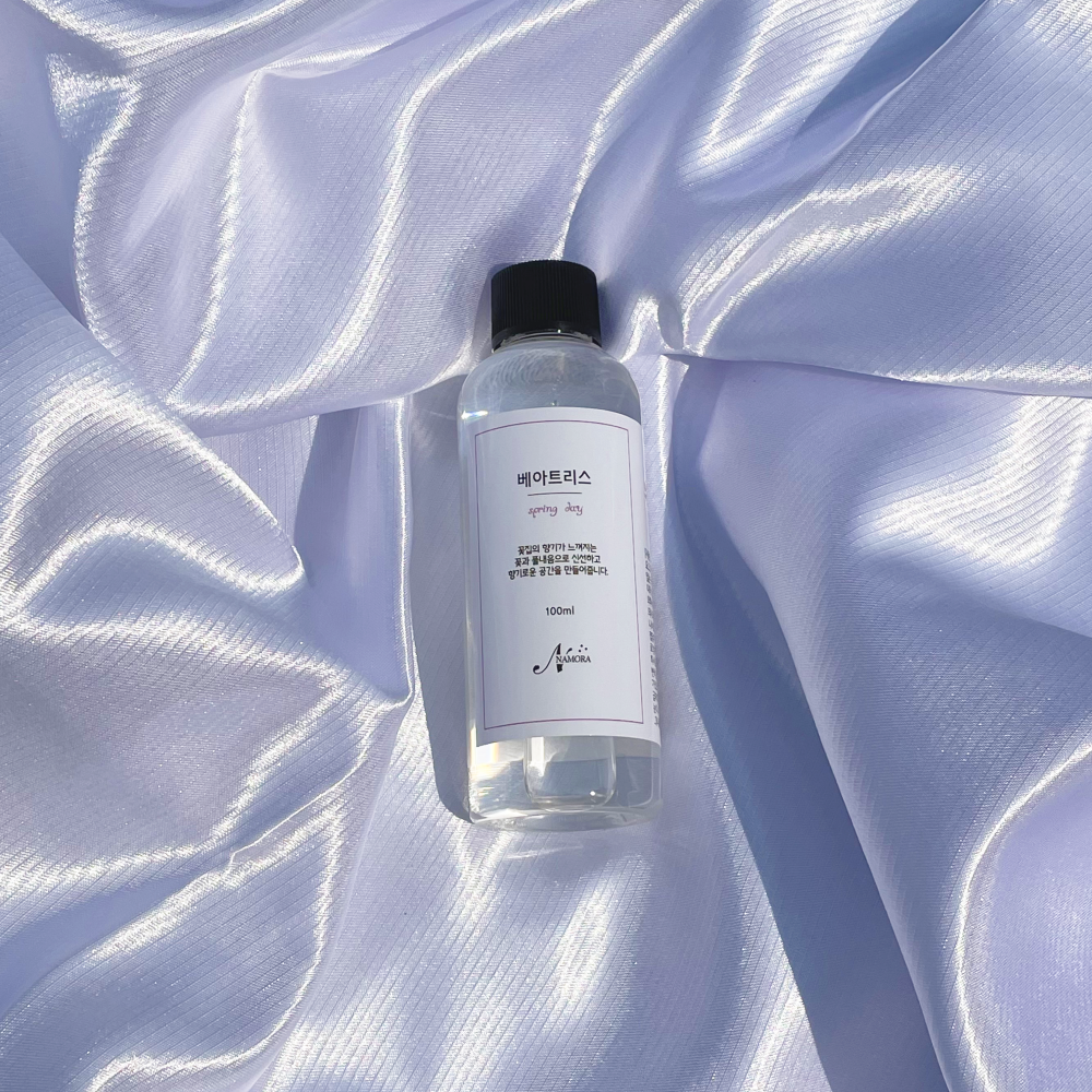 나모라 베아트리스 디퓨저 100ml 리필용 꽃집향 호텔디퓨저 프리저브드 분홍안개꽃