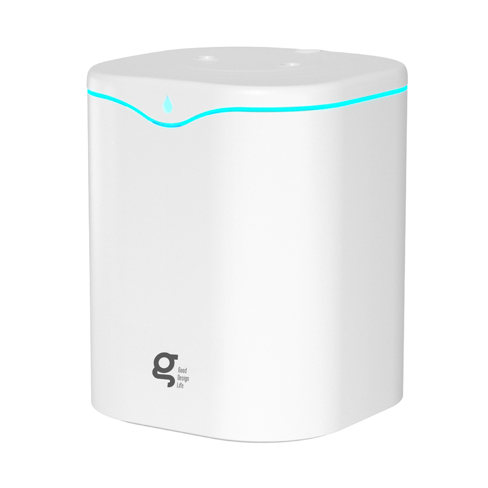 GDL 무드등 듀얼 가습기 2200ml 화이트 usb전원