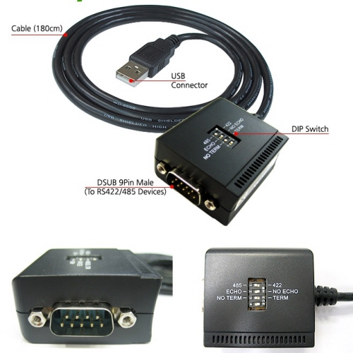 CI-201US 1Port USB RS-422/485 Multi-Port (Cable Type)
