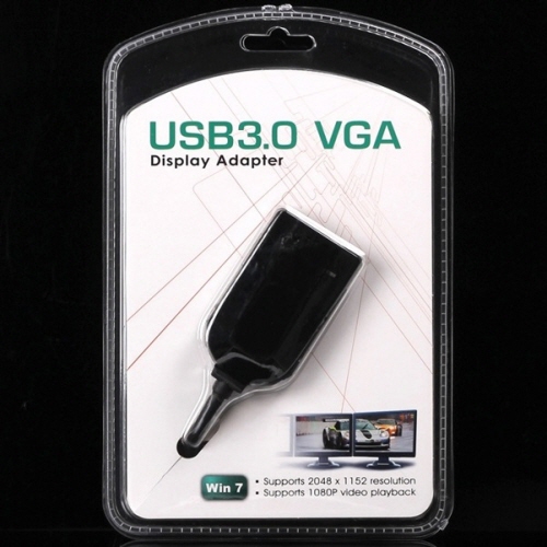 UVT-300 USB to VGA Display Adapter (2048x1152, USB 3.0)